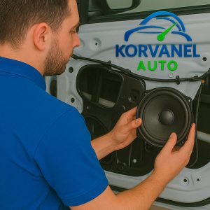 Instalación de Parlantes en Vehículo – Servicio por Puerta en KorvanelAuto