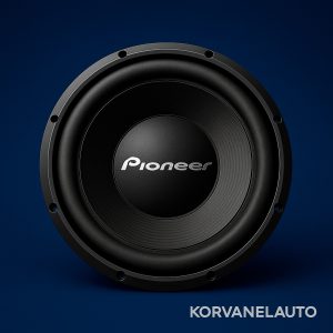 Subwoofer Pioneer TS-A3000LS4 12” – 1500W Max / 400W RMS, Montaje Plano y Graves Potentes