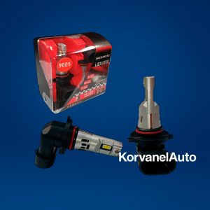 Ampolletas LED 9005 V4 con Microtecnología, Disipador y Turbo – 20.000Lm, Luz Blanca Ultra Potente