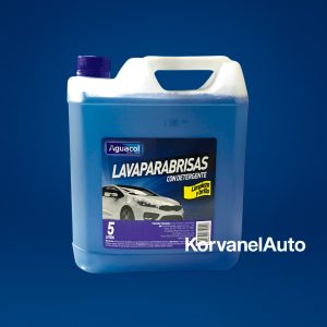 Líquido Lava Parabrisas Aguacol 5 Litros – Limpieza Efectiva, Antigrasa y Antibarra para Vidrios Automotrices