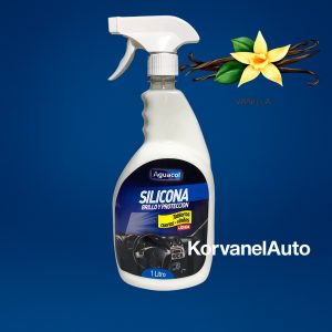 Silicona con Gatillo Aroma Vainilla Aguacol 1 Litro – Brillo y Protección para Tableros, Cueros y Superficies Sintéticas