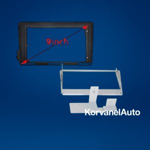 Bisel Adaptador Radio 9" SsangYong Actyon 2006-2012 | Encaje Perfecto y Estilo OEM
