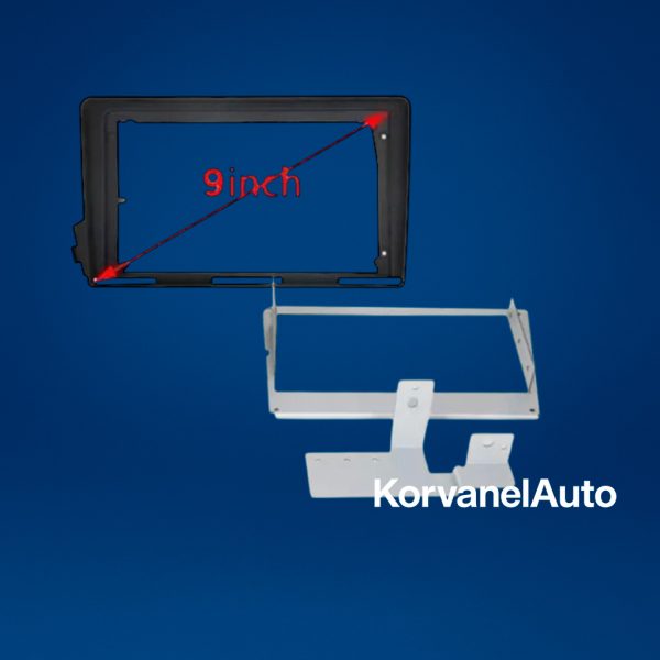 Bisel Adaptador Radio 9" SsangYong Actyon 2006-2012 | Encaje Perfecto y Estilo OEM