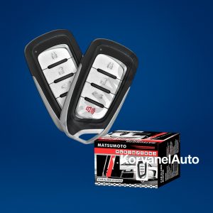 Alarma Matsumoto EG-05/E681 12V con Controles Tipo Nissan y Código Variable Anticlonación