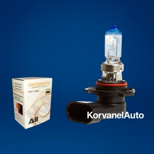 Ampolleta H11 Halógeno Matsumoto 120+ – 55W, 12V, Luz Blanca Mejorada