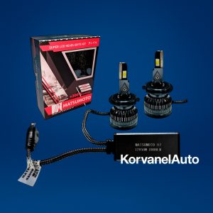 Set Ampolletas Super LED H7-L18 Matsumoto 8000Lm por Ampolleta con Canbus 12V 50W