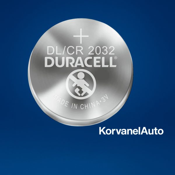 Pila Duracell 2032 3V de Litio | Larga Duración y Alto Rendimiento