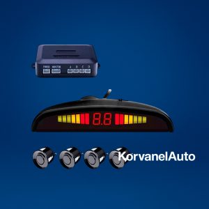 Sensor de Retroceso Hawk 340HKPS070 – 4 Sensores Color Negro con Alerta Sonora