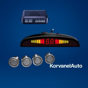 Sensor de Retroceso Hawk 340HKPS070G – 4 Sensores Color Grafito con Alerta Sonora