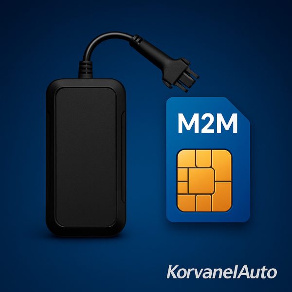 GPS Vehicular con Chip M2M – Pago Inicial $49.990 + Plan $6.990 Mensual | KorvanelAuto