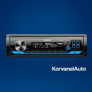 Radio para Auto Aiwa AW-5444BT con Bluetooth, USB y AUX – Sonido y Conectividad en Movimiento