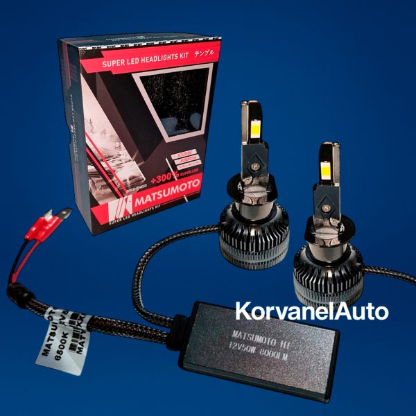 Ampolletas LED Premium H1 Matsumoto L18 – 8000 Lúmenes por Ampolleta