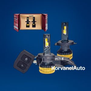 H4 Set Ampolletas Súper LED 18.000 Lúmenes Bicolor 240W Matsumoto | SKU M32-H4