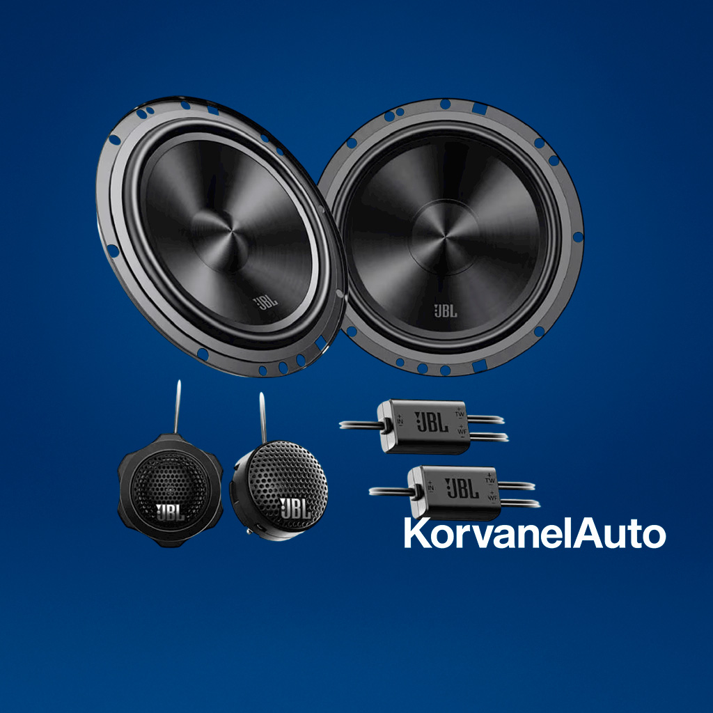 Parlantes Componentes JBL Stage2 65CF 6.5” – 720W Máx / 90W RMS con Tweeters y Crossovers